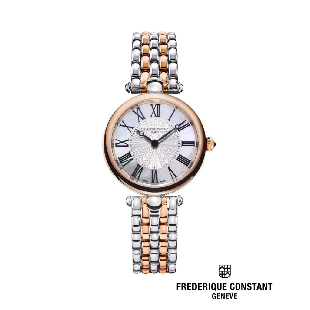 Frederique Constant Quartz FC-200MPW2AR2B Classics Art Deco Ladies Watch