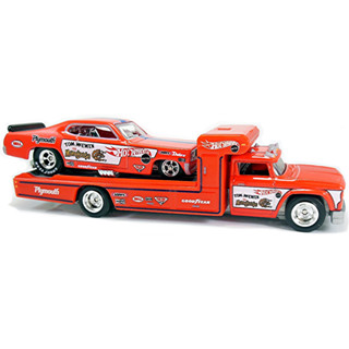 Plymouth Duster Funny Car Retro Rig  1:64 (HOTWHEELS)