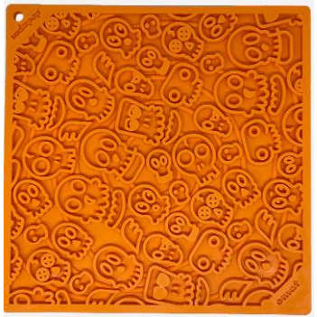 ZOMBIE DESIGN EMAT ENRICHMENT LICK MAT