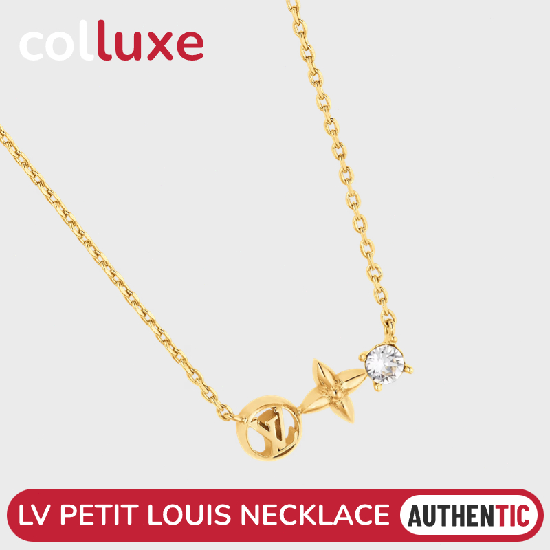 Louis Vuitton Petit louis necklace (M00368) in 2023  Everyday essentials  products, Louis vuitton necklace, Louis vuitton