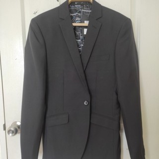 เสื้อสูท G2000 ทรงสลิมฟิต สีดำ Size 48