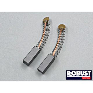 แปรงถ่าน B-021 สำหรับ Bosch – บอช ใช้กับรุ่น GBM6, 6RE, GBM450, RE, GST,PST, 50, 54, 65 แบบสปริง ขนาด 6 x 6 x 17 mm.