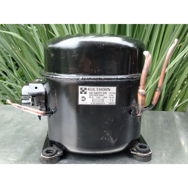 คอมเพรสเซอร์ 5/8 KULTHORN น้ำยา134 AE9437Y-SR แท้ถอด