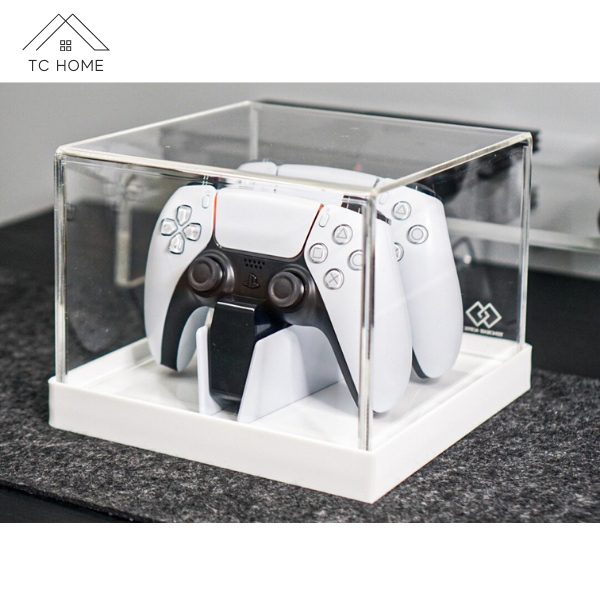 TC HOME กล่องครอบจอยเกม PS4 / PS5 กล่องครอบจอยเกมส์อะคริลิค Joy dust cover box