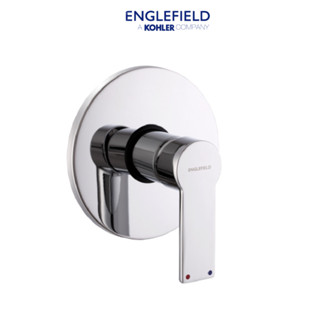 ENGLEFIELD Ovia single valve mixer วาล์วผสมเปิด-ปิดน้ำแบบก้านโยกชนิดฝังผนังสำหรับฝักบัวก้านแข็ง รุ่นโอเวีย K-98082X-4-CP