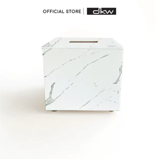 DKW HH-3019 กล่องกระดาษทิชชู่ Marble ใส่แบบม้วนหนาพิเศษ-ยาวพิเศษได้ (มีหลายสี)