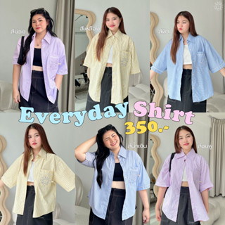 ☆🦋🗓 Everyday Shirt เสื้อเชิ้ตแขนสั้น มั่นใจไม่กลัว🏹💌 (พร้อมส่ง 13/09)