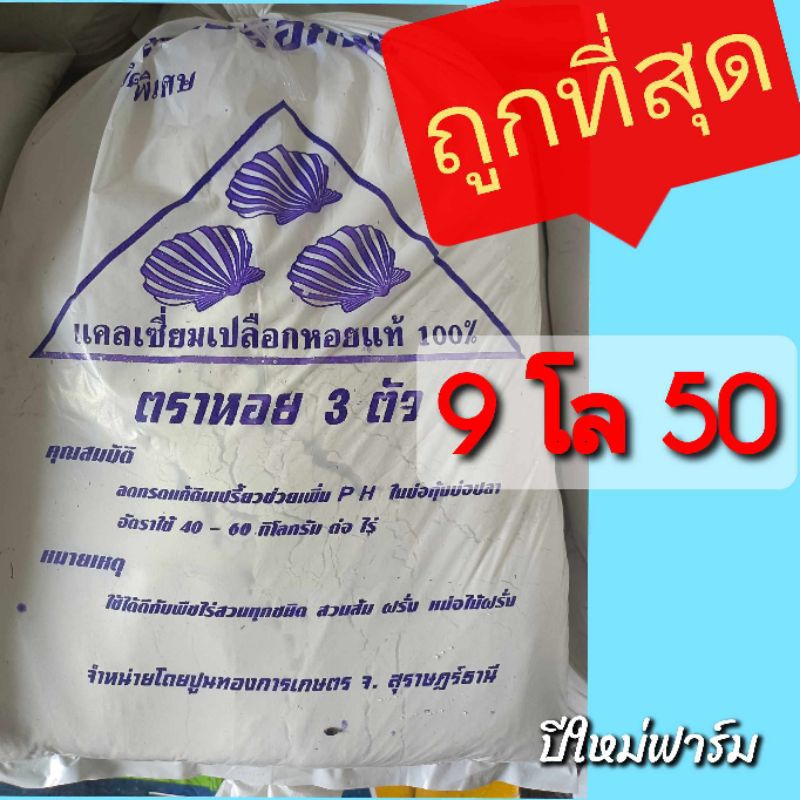 ปูนขาวเปลือกหอย ถูกที่สุด
