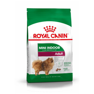 Royal canin Mini indoor Adult 7.5 KG อาหารสำหรับสุนัขเล็ก เลี้ยงในบ้าน ลดกลิ่นอึ กลิ่นฉี่ กลิ่นมูล บำรุงขน