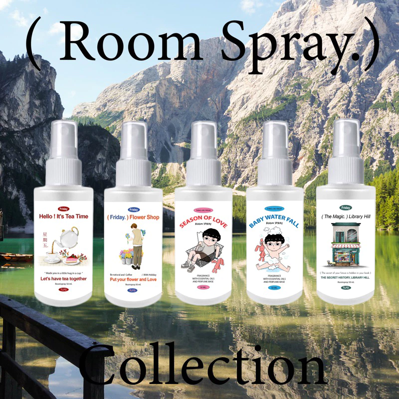 Roomspray สเปรย์ปรับอากาศห้องนอน สเปรย์น้ำหอมฉีดห้อง