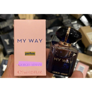 น้ำหอมมินิ ☁️☁️ My Way Parfum 7 ml 🌈🌈 น้ำหอมชนิดพกพามินิแท้ 100% ใหม่ล่าสุด 2023!!!!