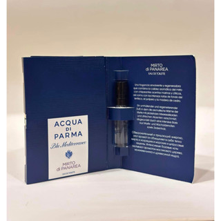 Vial 🌈 Acqua Di Parma ☁️ Blu Mediterraneo Mirto di Panarea EDT ขนาด 1.2 ml. น้ำหอมพกพา น้ำหอมไวออลแท้💯