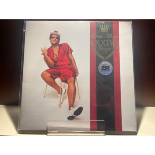 [ร้านค้าจัดส่งไว] แผ่นเสียงสีพิเศษ‼️ Bruno Mars - 24k magic Crystal Clear Vinyl 12" (Limited Edition)