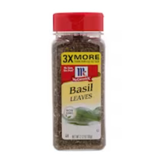 McCormick Basil Leaves 60g.แม็คคอร์มิคใบเบซิล 60กรัม อาหาร เครื่องปรุง สมุนไพร เครื่องเทศ