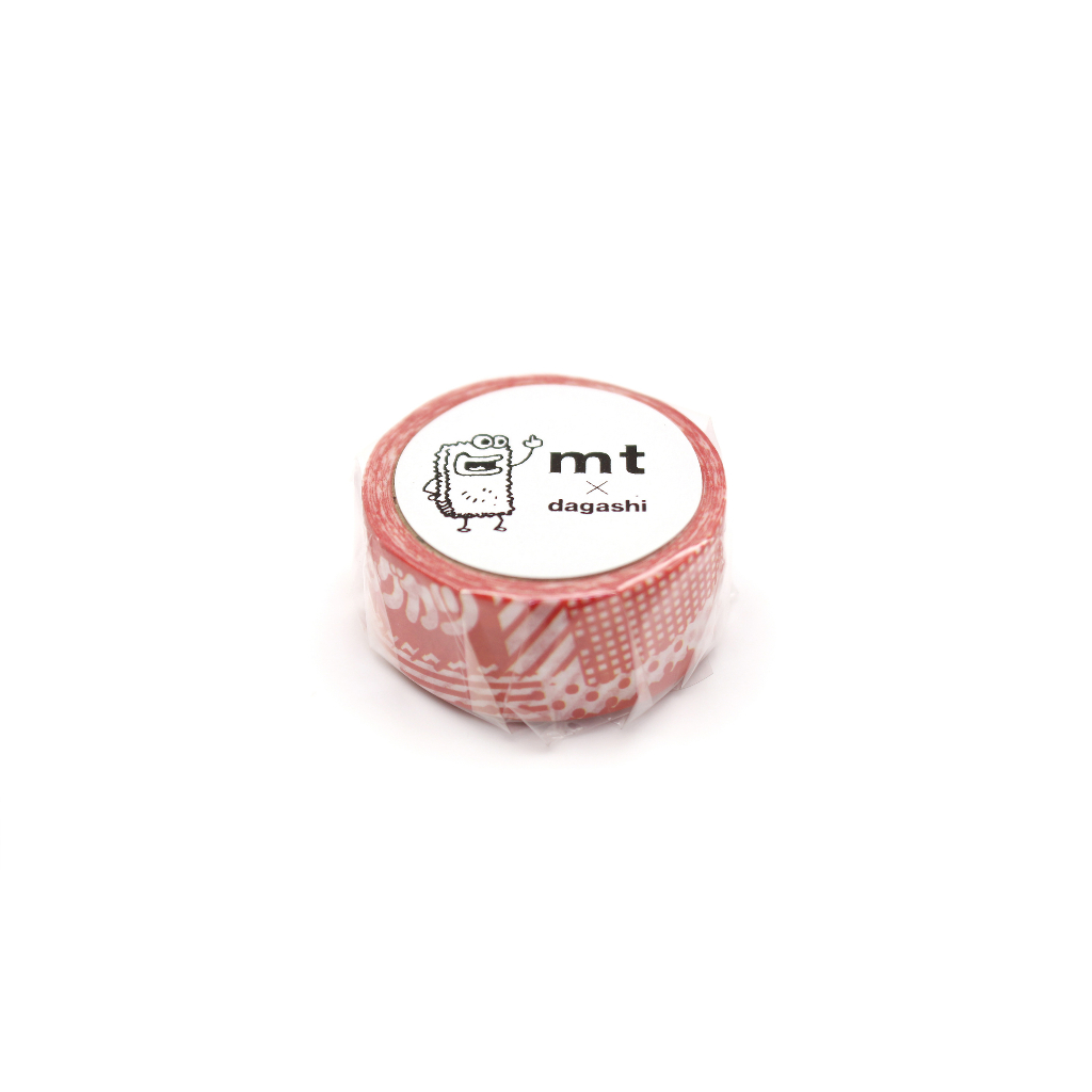 mt masking tape big-katsu pattern (MTDAGA005) / เทปตกแต่งวาชิ ลาย big-katsu pattern แบรนด์ mt maskin