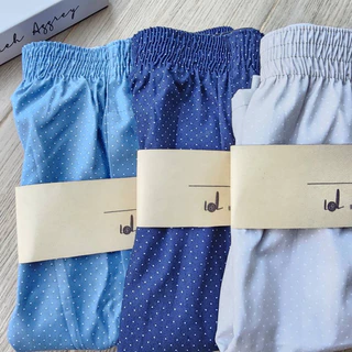 บ๊อกเซอร์boxerลายจุด ทรงเกาหลี​LOL ผ้าคอตตอน ผ้าเชิ้ต เกรดAAA ไม่โป๊ ไม่เข้าวิน s m l xy 2xl 3xl