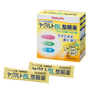 Yakult BL Intestinal Regulator 36bags. จุลินทรีย์เพื่อสุขภาพ โพรไบโอติก บำรุงลำไส้ ระบบย่อยอาหาร