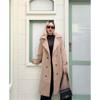 SLOAN TRENCH COAT in beige