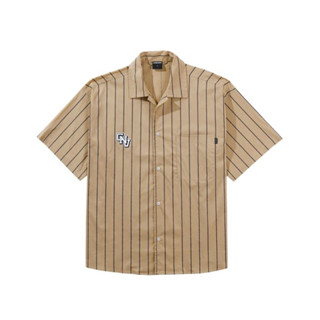 ⭐️Carnival pinstripe shirt beige⭐️