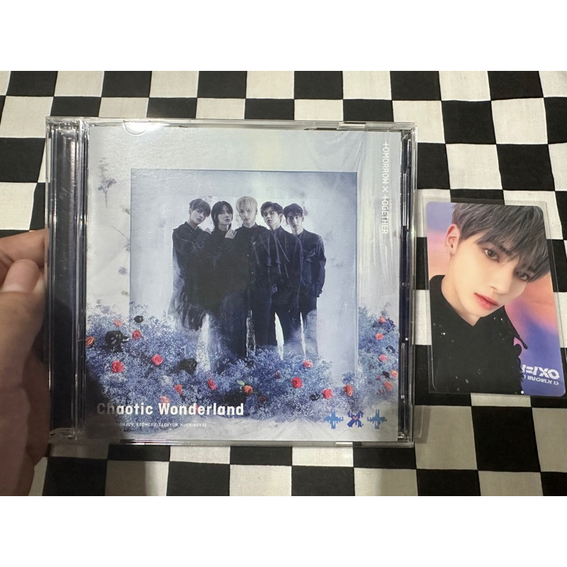 อัลบั้ม chaotic wonderland การ์ดแทฮยอน txt tomorrowxtogether