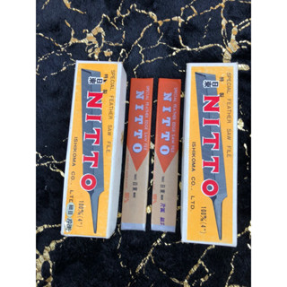 ตะไบขนนก 100mm NITTO MADE IN JAPAN (ตู้เหล็ก)