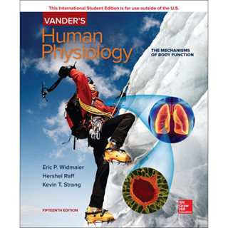 [หนังสือ] Vanders Human Physiology ตำรา แพทย์ แพทยศาสตร์ สรีรวิทยา กายวิภาคศาสตร์ anatomy พยาธิวิทยา pathology medicine