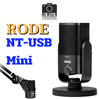 Rode NT-USB Mini ไมโครโฟนสำหรับบันทึกเสียงแบบ USB ของแท้ สินค้าพร้อมจัดส่ง