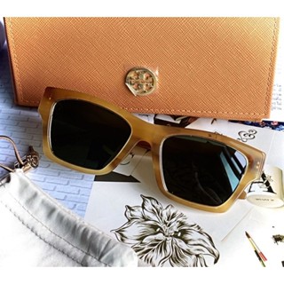 ส่งฟรี 🌈Tory BurchT-Square Rectangle Sunglasses