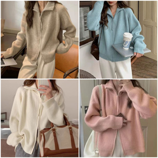 Aurora cardigan เสื้อหนาวไหมพรมแขนยาว สไตล์เกาหลี TS1660