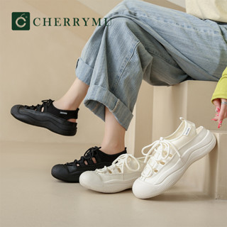 CHERRYMU รุ่นCM107 รองเท้ารัดส้น รองเท้าผ้าใบ