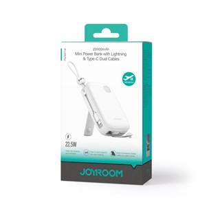 JoyRoom-L008Pkus พาวเวอร์แบงค์ กะทัดรัดพกพาสะดวกสบาย ชาร์จเร็ว/ตั้งได้