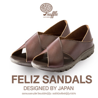 รองเท้า TRUFFLE สไตล์ญี่ปุ่น รุ่น Feliz Sandals 👜แถมกระเป๋า Truffle Tinkle👜