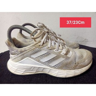 Adidas Size 37 ยาว 23 Cm  รองเท้ามือสอง  ผู้หญิง เท้าเล็ก แฟชั่น ลำลอง ทำงาน