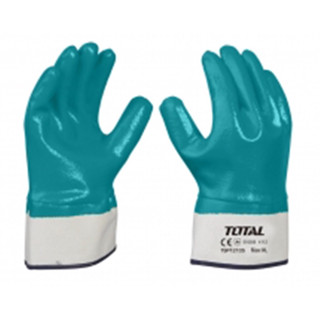 Total ถุงมืออุตสาหกรรม เคลือบเต็ม XL (10 นิ้ว)  รุ่น TSP12105 ( Industrial Glove )