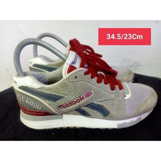 Reebok Size 34.5 ยาว 23 Cm  รองเท้ามือสอง  ผู้หญิง เท้าเล็ก แฟชั่น ลำลอง ทำงาน