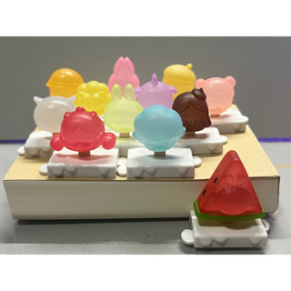 Pop Bean mini ice pop ของแท้พพร้อมส่ง 1ชิ้น จากpop mart จุ่มลาย ของใหม่พร้อมส่งไม่แกะ