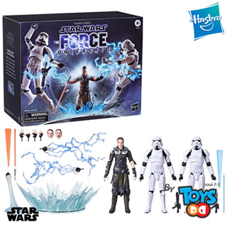 Hasbro 2023 PULSE CON EXCLUSIVE TBS 6-INCH STARKILLER &amp; TROOPERS THE FORCE UNLEASHED SET