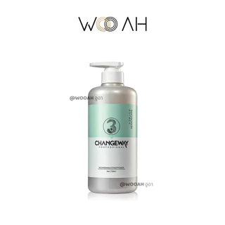 (ฉลากไทย/แท้) CHANGEWAY 3+ Perming Shampoo / Nourishing conditioner 728 ml. แชมพูเคราติน 3+ ครีมนวดเคราติน สปาร้อน แชมพู