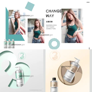 (ฉลากไทย/แท้) CHANGEWAY 3+ Perming Shampoo / Nourishing conditioner 728 ml. แชมพูเคราติน 3+ ครีมนวดเคราติน สปาร้อน แชมพู