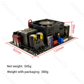 ZK PW500 สเต็ปอัพ วงจรเพิ่ม แรงดันไฟฟ้า 500W Boost Converter 11-27V เป็น12-50V DC/DC แปลงไฟจาก step Up