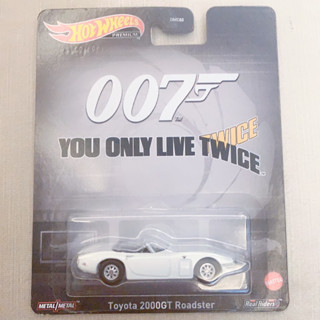 Hot Wheels Premium 007 Toyota 2000GT Roadster