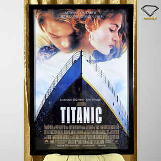 💎Intelligent | กรอบรูปพร้อมโปสเตอร์ Titanic | x 1 กรอบ ตกแต่งบ้าน กรอบโปสเตอร์ กรอบรูปพร้อมกระจก ไททานิค