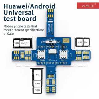 Wylie ซิมสมาร์ทโฟนเครื่องทดสอบสัญญาณ, เครื่องตรวจจับการ์ด SD การ์ดแบบเดี่ยวและคู่สำหรับไอโฟนหัวเว่ยแอนดรอยด์