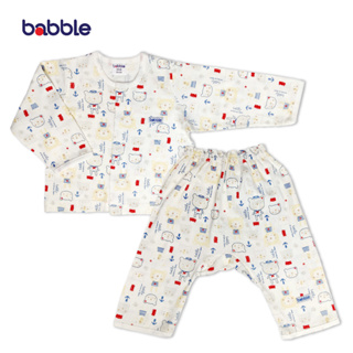 [ขายดี] BABBLE ชุดนอนเด็ก ชุดเซตเด็ก อายุ 3 เดือน ถึง 7 ปี (4 ลายให้เลือก) (SL003) (BSL)