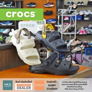 [ลิขสิทธิ์แท้] CROCS Classic All-Terrain Sandals - Comfort Sandal [U] NEA ใส่สบาย รองเท้าแตะ รัดส้น คร็อคส์ แท้ รุ่นฮิต