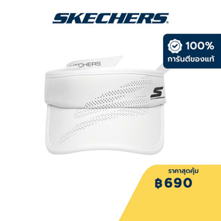 Skechers สเก็ตเชอร์ส หมวกไวเซอร์ยูนิเซ็กส์ Unisex Comfort Sports Performance Visor - P223U003-0019