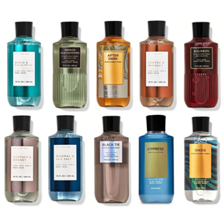 Bath &amp; Body Works แบบ Shower gel 3in1 กลิ่น Birch &amp; Eucalyptus , Smoked Old Fashion , After Dark เจลอาบน้ำ 3in1 แท้ USA