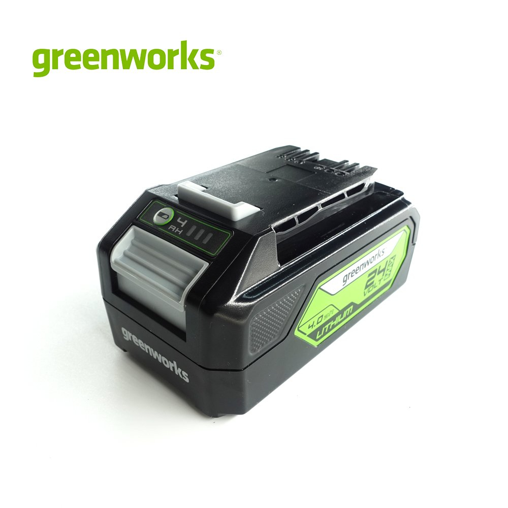 GREENWORKS แบตเตอรี่ลิเธียม-ไอออน  24v 4Ah และ 2Ah (สามารถใช้ได้กับเครื่องมือ GW 24 โวลต์ทุกรุ่น)