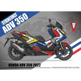 สติ๊กเกอร์ Honda ADV 350 ลาย Gundam