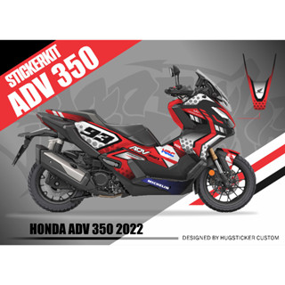 สติ๊กเกอร์ Honda ADV 350 ลาย Racing